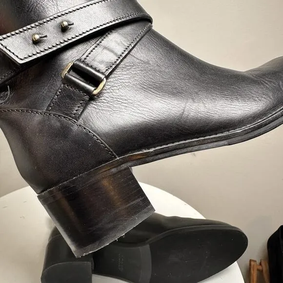 J.Crew JCrew Riding Parker Tall Boots Genuine Leather Equestrian Horse Sz 7.5 M