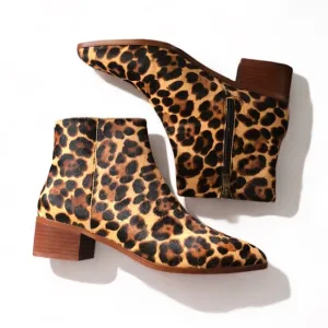 J.Crew Walker calf hair ankle boots