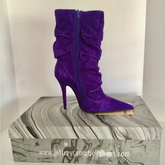 💥💥JEFFERY CAMPBELL.💥💥.           SCRUNCH BOOTS