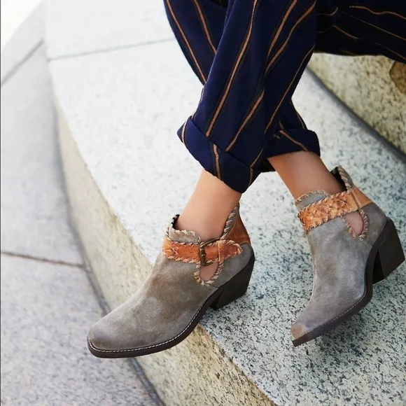 Jeffrey Campbell Anthropologie Walk the Line Boots