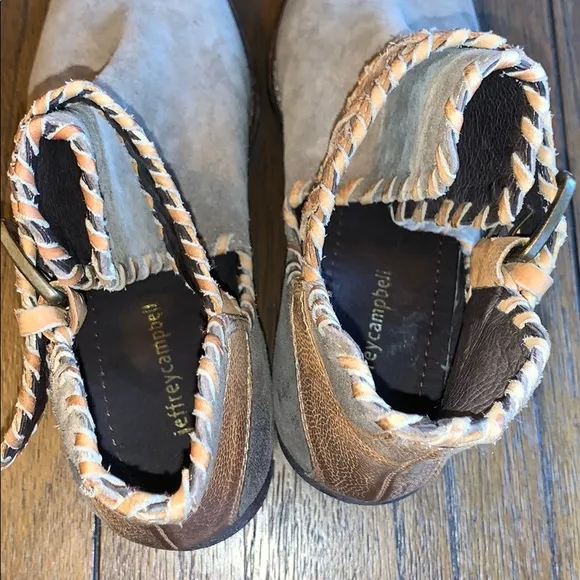Jeffrey Campbell Anthropologie Walk the Line Boots