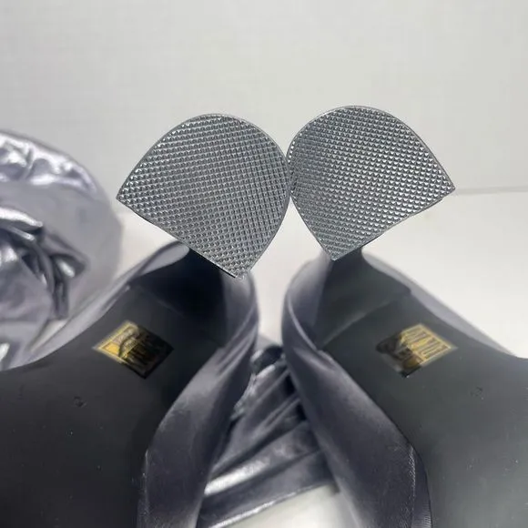 Jeffrey Campbell BNIB Small PANTALONES 6M platform women Silver