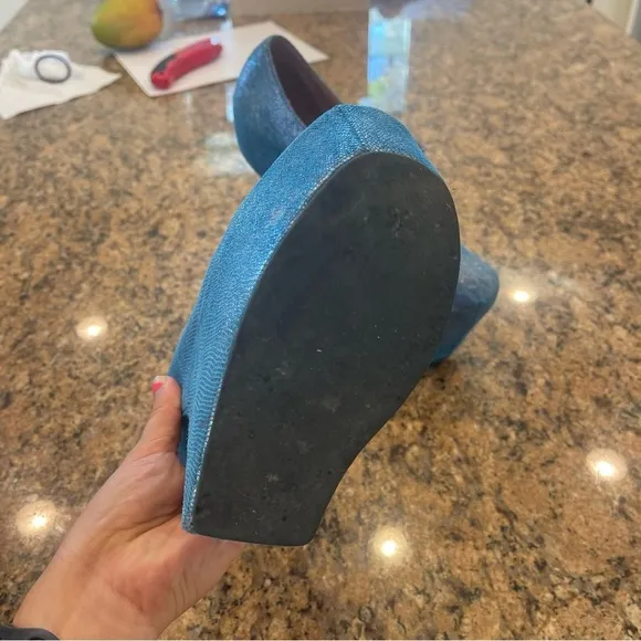 Jeffrey Campbell NIGHTWALK (rare) limited edition mermaid platform wedge heels