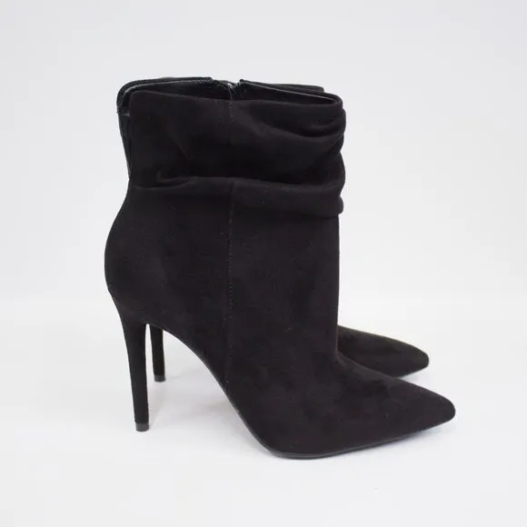 Jessica Simpson Lerona Women’s Slouchy Pull On Black Ankle Boots Size 7