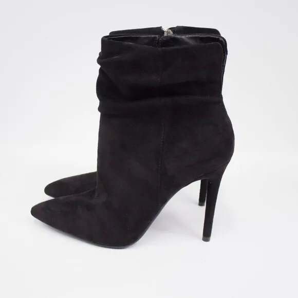 Jessica Simpson Lerona Women’s Slouchy Pull On Black Ankle Boots Size 7