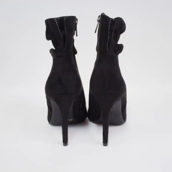 Jessica Simpson Lerona Women’s Slouchy Pull On Black Ankle Boots Size 7