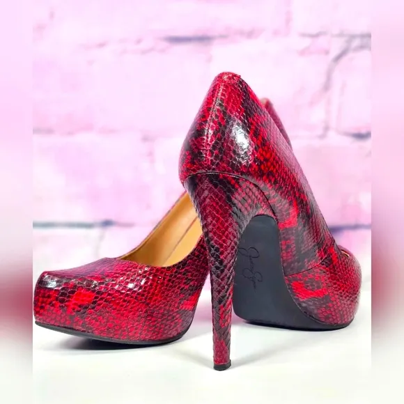 Jessica Simpson Parisah Platform Stiletto Size 8.5