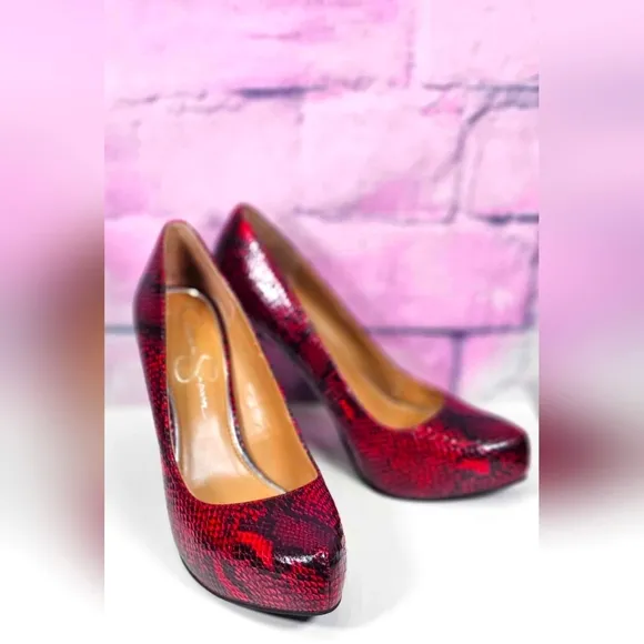 Jessica Simpson Parisah Platform Stiletto Size 8.5