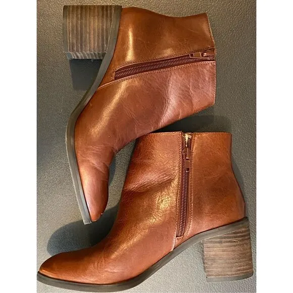 Jizelle Konak Leather Ankle Boots Enzo Angiolini Women’s 5.5m/36