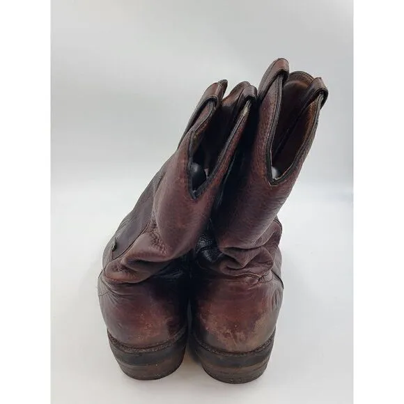 John Deere Mens Round Toe Waterproof  Work Boot Vibram Size 13M