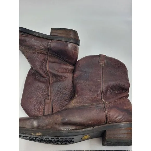 John Deere Mens Round Toe Waterproof  Work Boot Vibram Size 13M