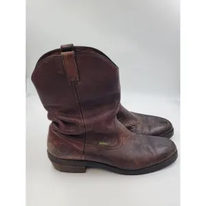 John Deere Mens Round Toe Waterproof  Work Boot Vibram Size 13M