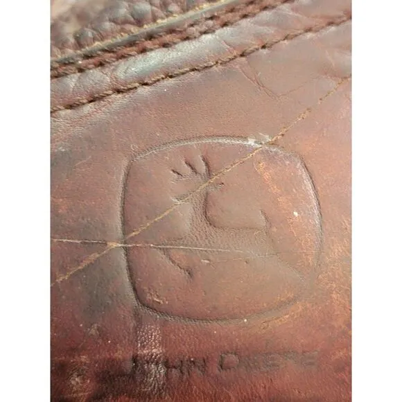 John Deere Mens Round Toe Waterproof  Work Boot Vibram Size 13M