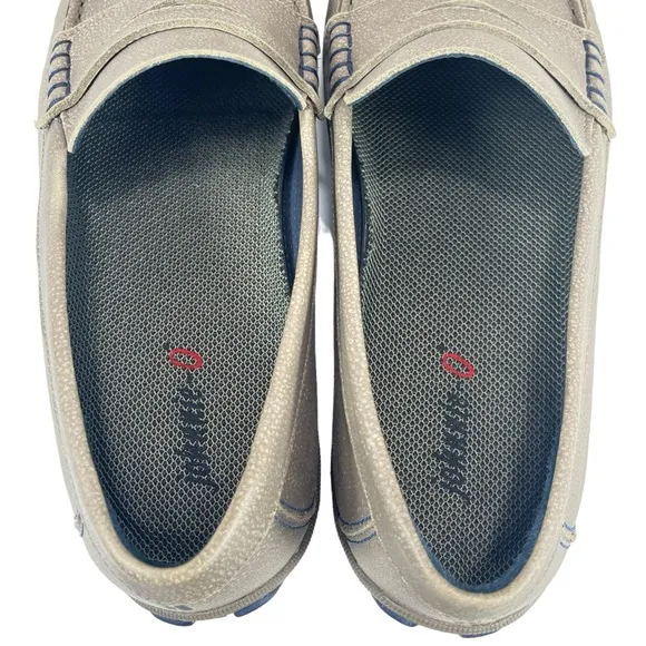 Johnnie-O | Men 10M | Mox Tan Leather Suede Penny Driving‎ Comfort Loafer M26619