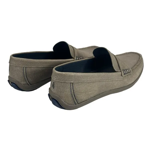 Johnnie-O | Men 10M | Mox Tan Leather Suede Penny Driving‎ Comfort Loafer M26619