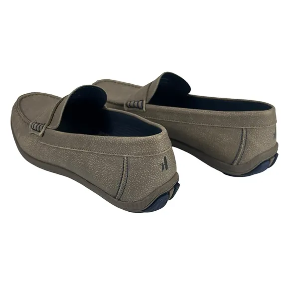 Johnnie-O | Men 10M | Mox Tan Leather Suede Penny Driving‎ Comfort Loafer M26619