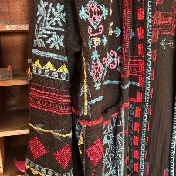 Johnny Was RARE! Sweater / kimono /Duster