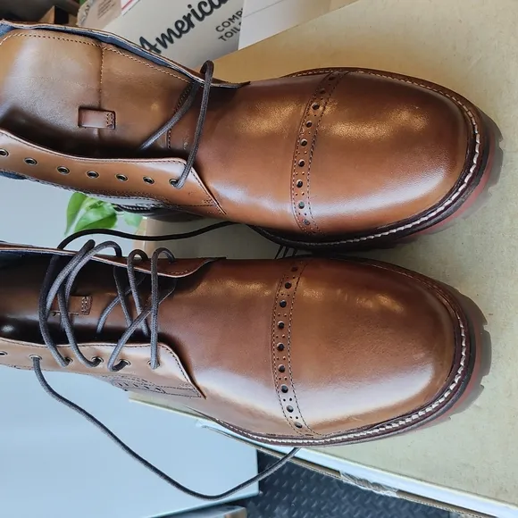 Johnston &amp; Murphy Brown Leather Dress Boots