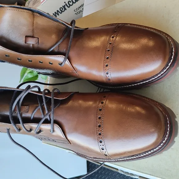 Johnston &amp; Murphy Brown Leather Dress Boots
