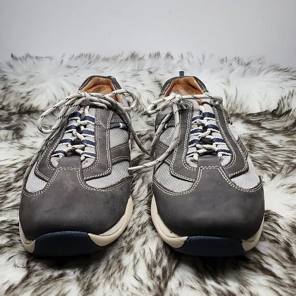 JOHNSTON &amp; MURPHY LACE UP SHEEP SKIN SNEAKERS K04 SYSTEM SIZE 11