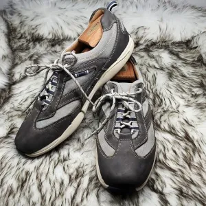 JOHNSTON &amp; MURPHY LACE UP SHEEP SKIN SNEAKERS K04 SYSTEM SIZE 11