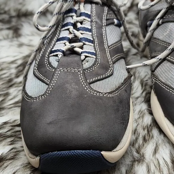 JOHNSTON &amp; MURPHY LACE UP SHEEP SKIN SNEAKERS K04 SYSTEM SIZE 11
