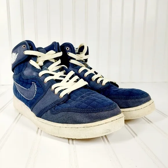 Jordan 1 RetroAJKO Blue Quilted Athletic Shoes A 197