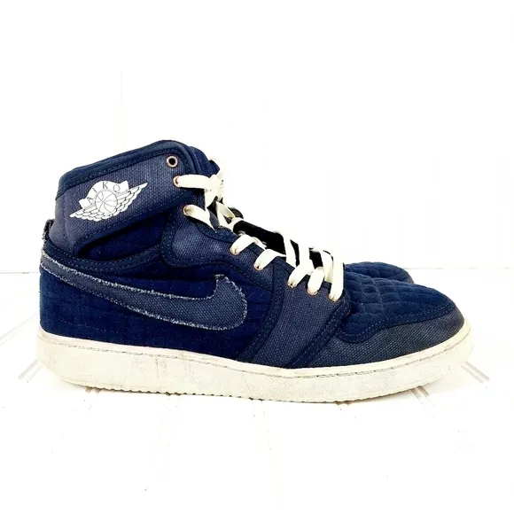 Jordan 1 RetroAJKO Blue Quilted Athletic Shoes A 197