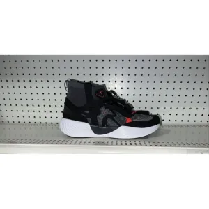 Jordan Delta 3 Mid Mens Athletic Shoes Size 11 Black Chile Red DR7614-060