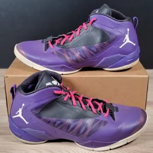 Jordan Fly Wade 2 Basketball Shoes Mens Size 13 Club Purple Athletic 514340-501