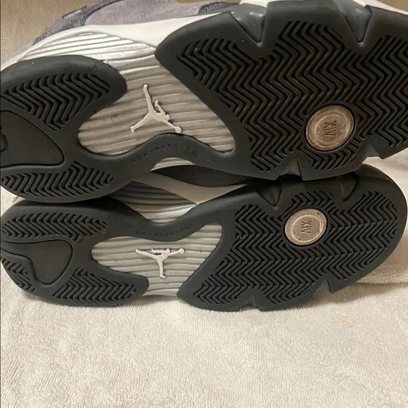 Jordan’s Nike Gray and Black Low-Top Sneakers with Comfort Design