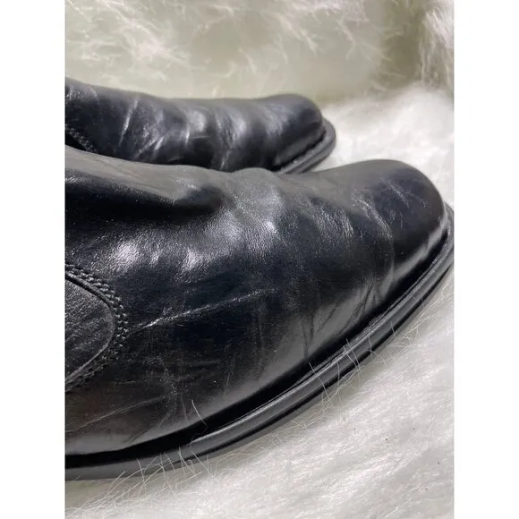 Josef Seibel Mens European Comfort Leather Black boats 46/12