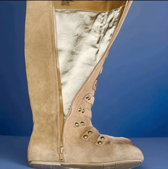 Joyfolie Freya Tall Boot Size 2 Youth Color Spice