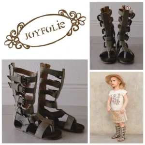 Joyfolie Olive Jayla Gladiator Sandals