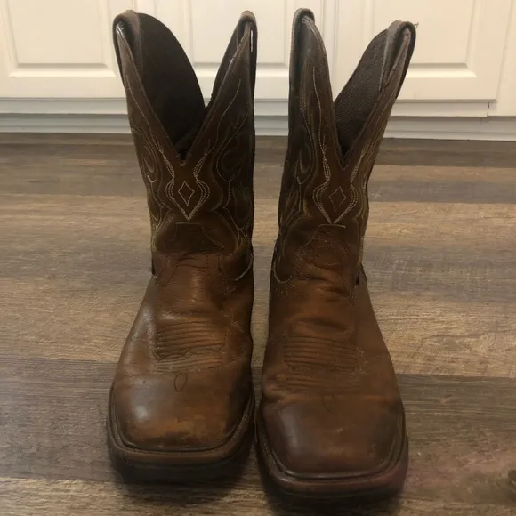 Justin Men's Cochise Round Toe Work boots 9D