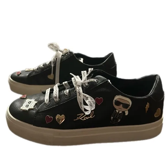 Karl Lagerfeld Black Women's Sneakers