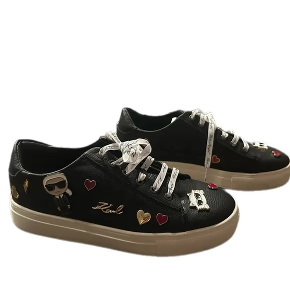 Karl Lagerfeld Black Women's Sneakers