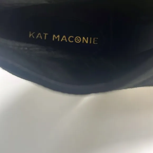 Kat maconie boots ankle heeled boots size 7 black