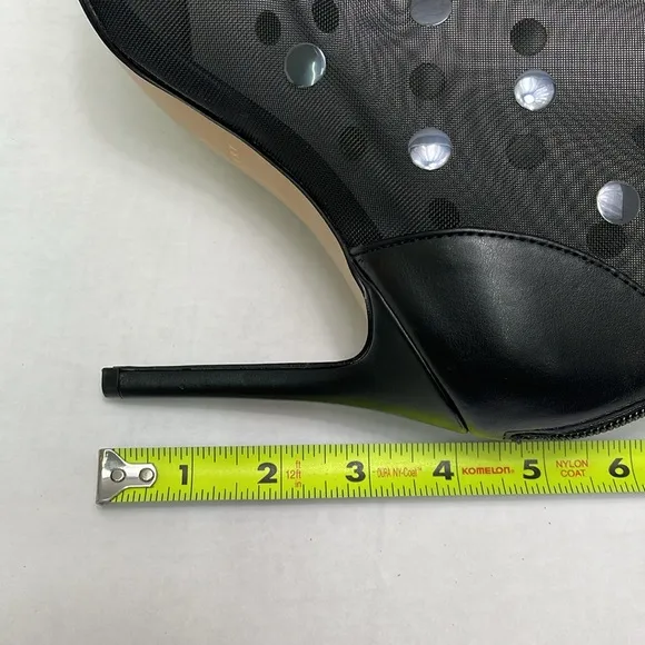 Katy Perry Jeffree Mesh Studded Ankle Boots 7.5