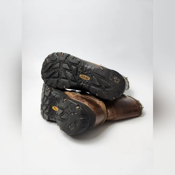 Keen Brown Leather Womens Boots Size 9‎ Lace Up Boots Hiking Boots Winter Boots