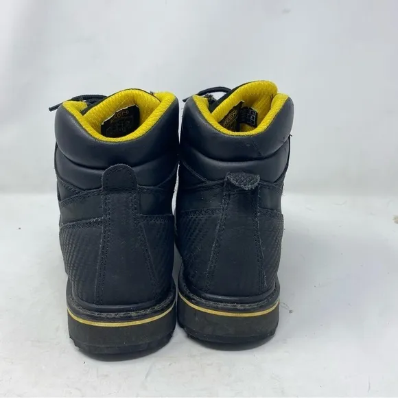 Keen Men’s 7 Black Tacoma Steel Toe Black Work Ankle Boots