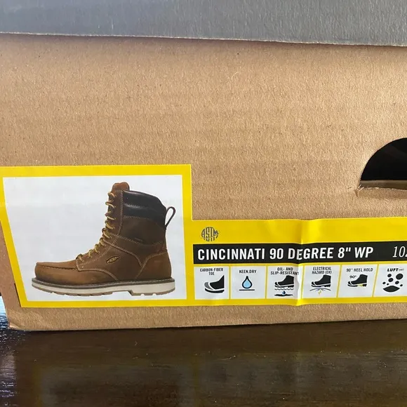 KEEN Men's Brown Work Boots