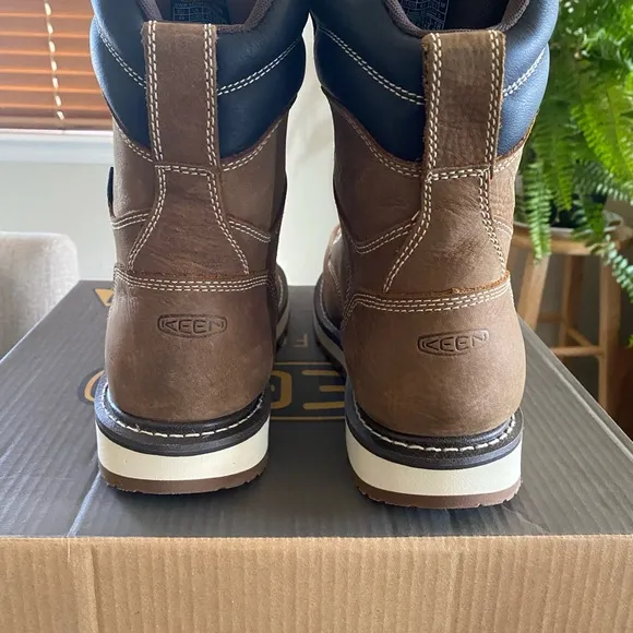 KEEN Men's Brown Work Boots