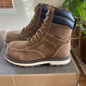 KEEN Men's Brown Work Boots