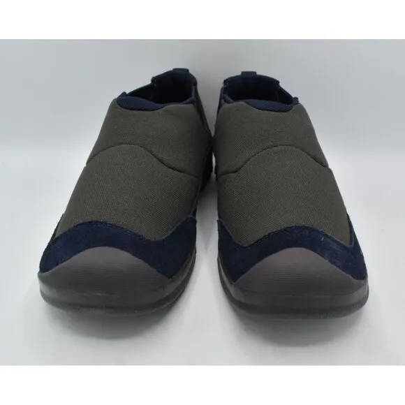 Keen Mens Size 10.5 Hoodcamp FR Black Olive Sky Captain Slip On Shoes