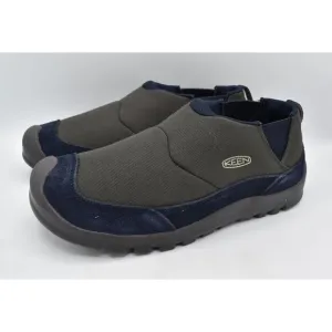 Keen Mens Size 10.5 Hoodcamp FR Black Olive Sky Captain Slip On Shoes