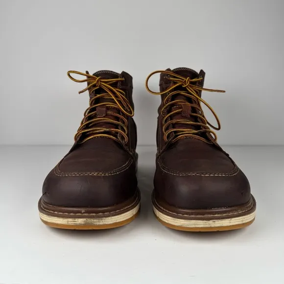 KEEN San Jose 6&quot; Utility Casual Work Boots Brown Gingerbread/Gum Mens Size 10.5D