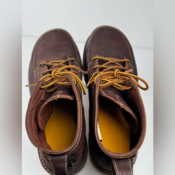 KEEN San Jose 6&quot; Utility Casual Work Boots Brown Gingerbread/Gum Mens Size 10.5D