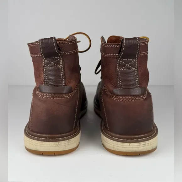 KEEN San Jose 6&quot; Utility Casual Work Boots Brown Gingerbread/Gum Mens Size 10.5D