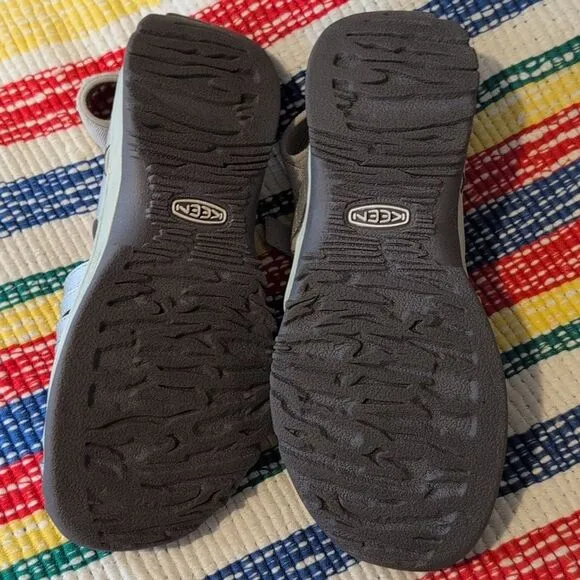 Keen Silver Metallic Sandals Women's Size 8